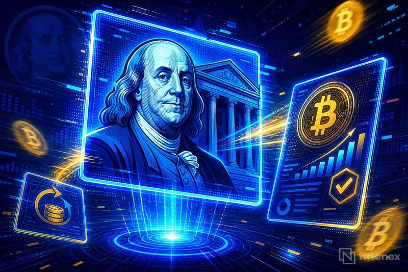 franklin templeton files etfs reinvest stock dividends into bitcoin thumbnail