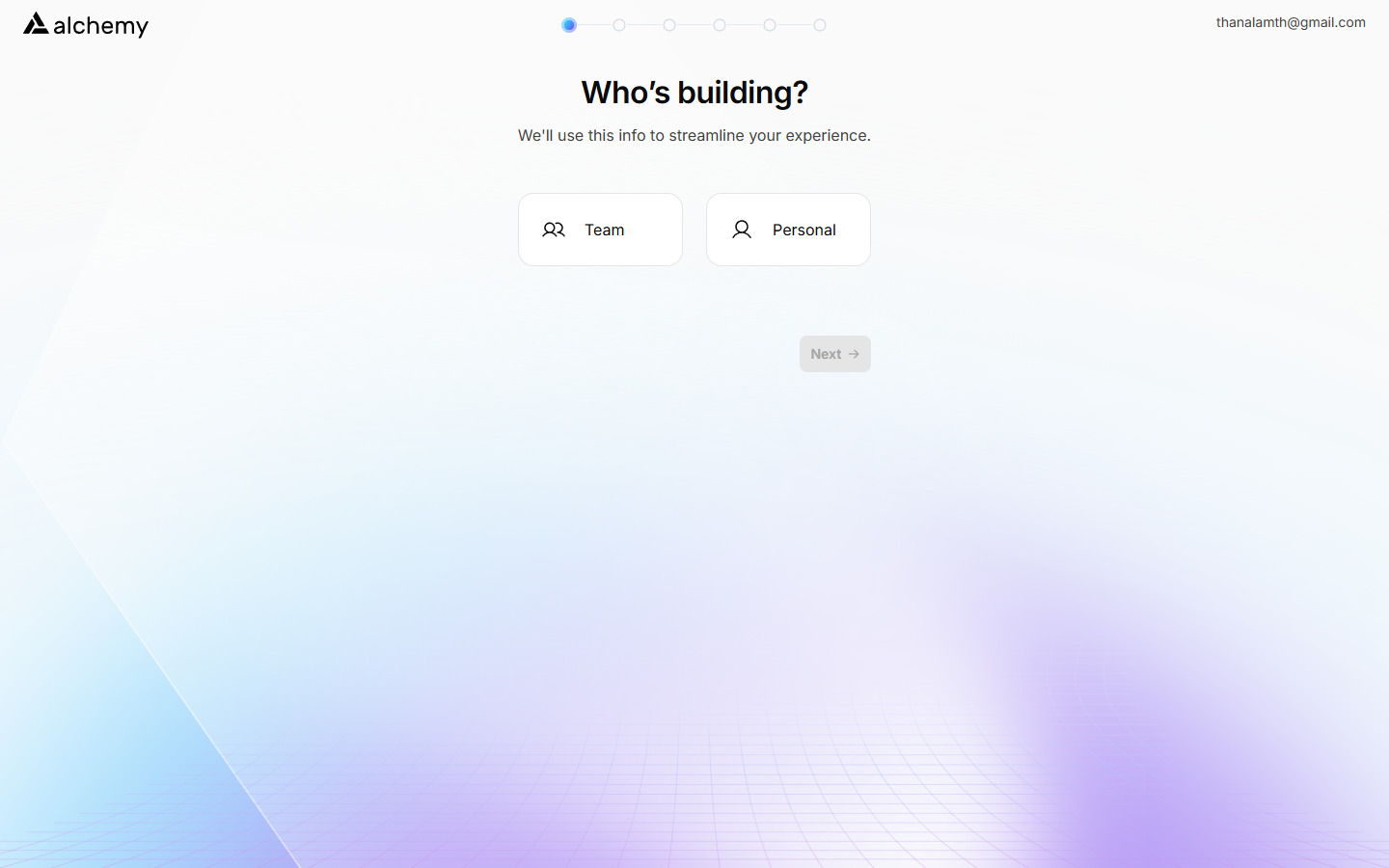 Alchemy blockchain developer platform homepage 2026