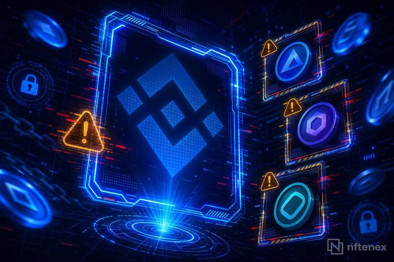 Binance Adds Three Tokens to Delisting Watchlist: What It Means