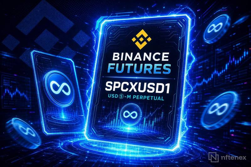 Binance Futures to Launch SPCXUSD1 USD-M Perpetual Contract on July 20, 2026