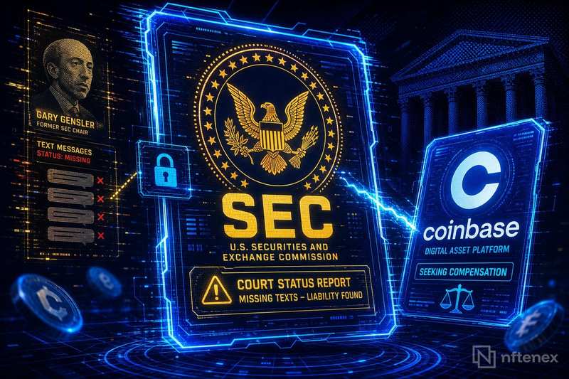SEC to Pay Coinbase Over Missing Gary Gensler Texts, Court Status Report Says