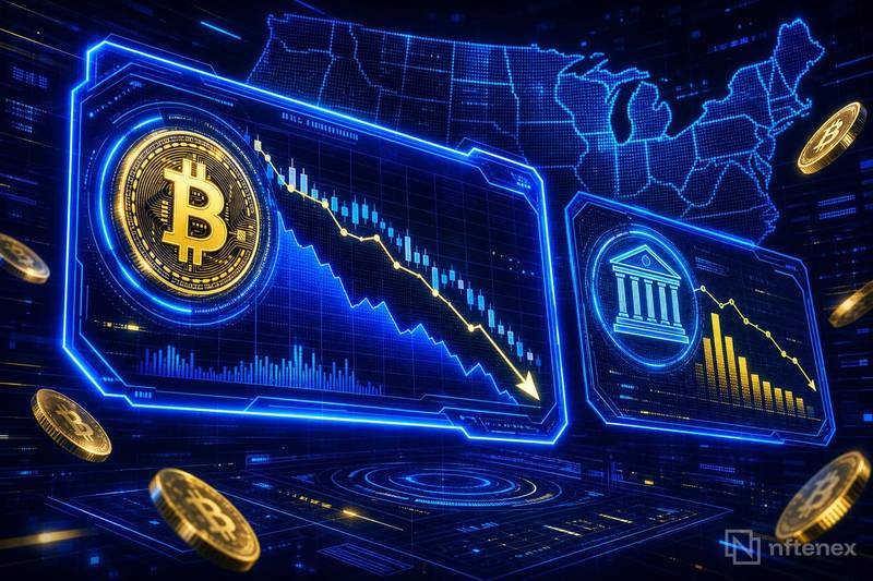 Bitcoin Futures Yields Fall Below U.S. Treasury Rates