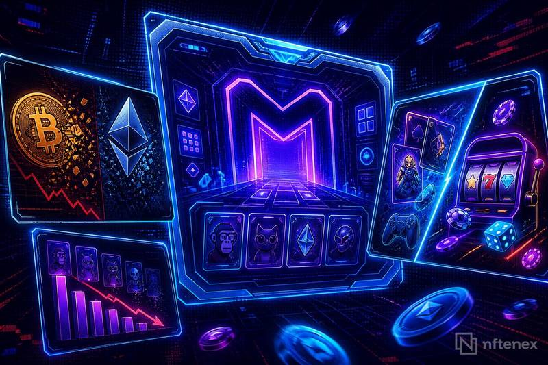 Magic Eden Shifts From Bitcoin and Ethereum to iGaming as NFT Volume Falls