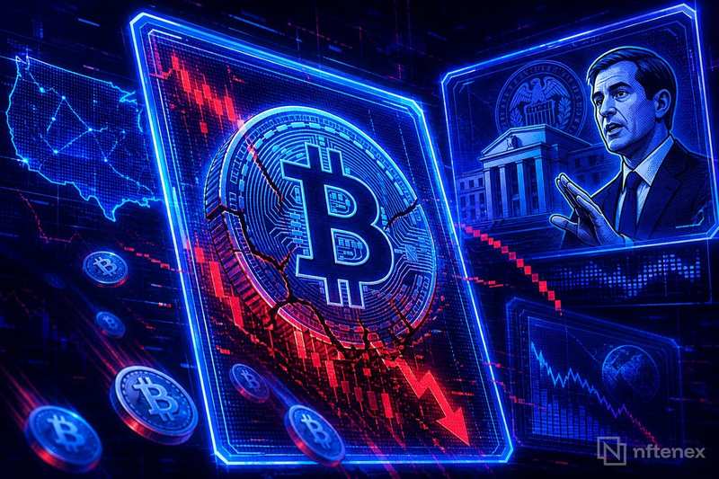 Bitcoin Falls to $78.4K as Fed's Warsh Downplays Soft Inflation Data