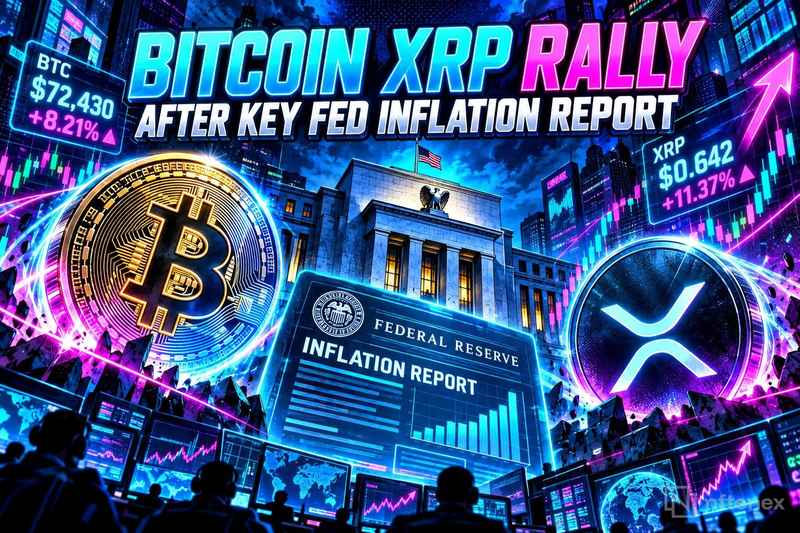 Bitcoin, XRP Rally After Key Fed Inflation Report