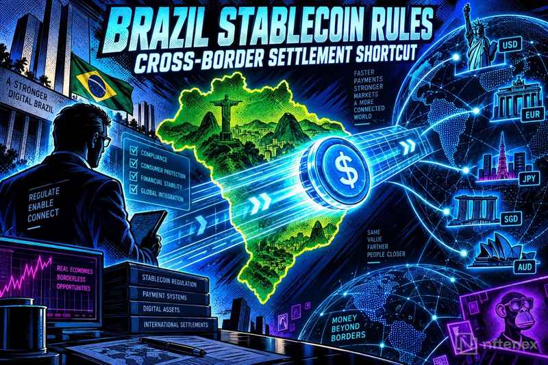 Brazil Stablecoin Rules Target Cross-Border Settlement Shortcut