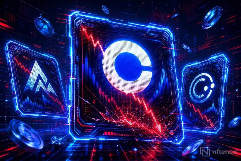 Crypto Stocks Slip as Fed Fears Hit COIN, BMNR, CRCL