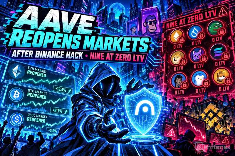 Aave Reopens Markets After Binance Hack, Keeps Nine at Zero LTV