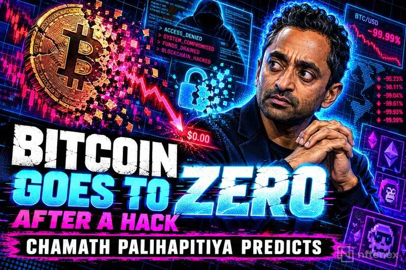 Bitcoin ‘Goes to Zero’ After a Hack, Chamath Palihapitiya Predicts
