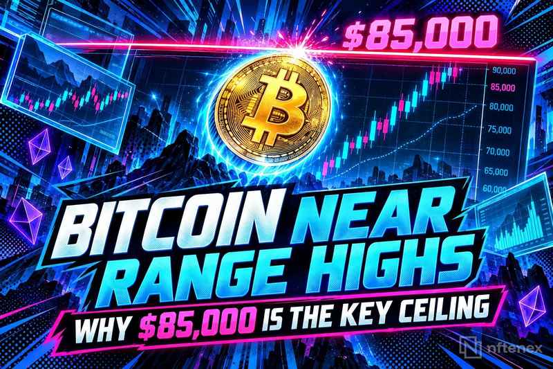 Bitcoin Near Range Highs: Why $85,000 Is the Key Ceiling