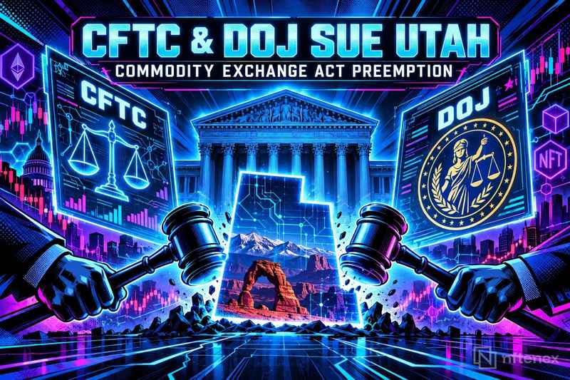 CFTC and DOJ Sue Utah Over Commodity Exchange Act Preemption
