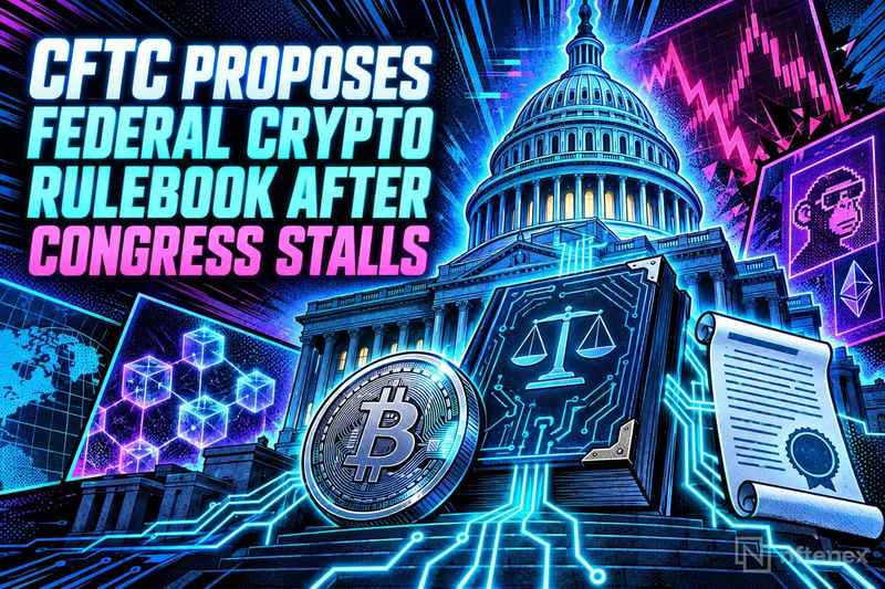 CFTC Proposes Federal Crypto Rulebook After Congress Stalls