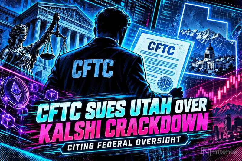 CFTC Sues Utah Over Kalshi Crackdown, Citing Federal Oversight