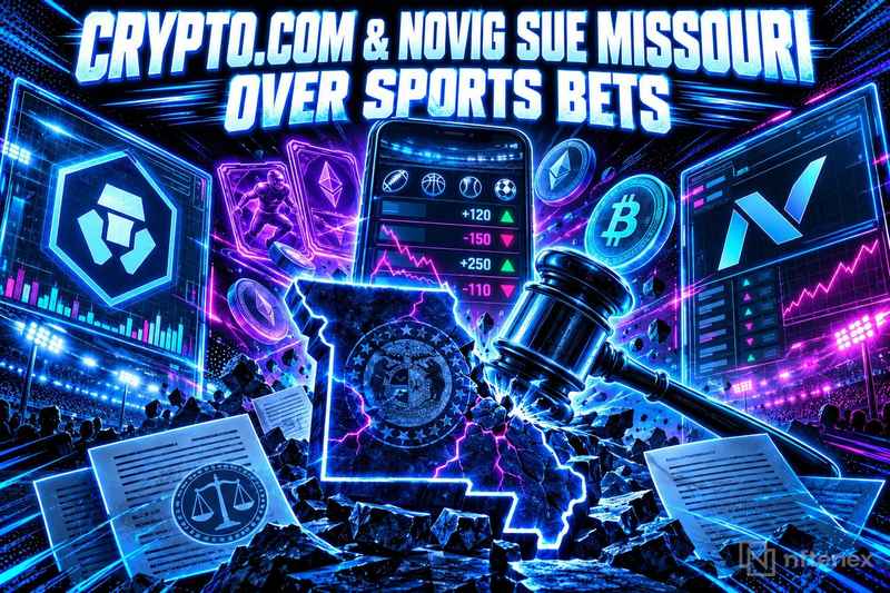 Crypto.com and Novig Sue Missouri Over Sports Bets