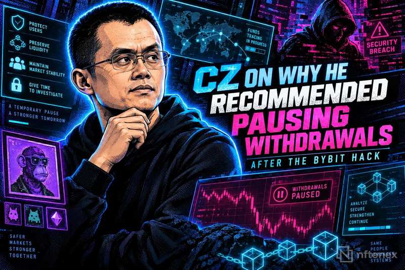 CZ on Why He Recommended Pausing Withdrawals After the Bybit Hack