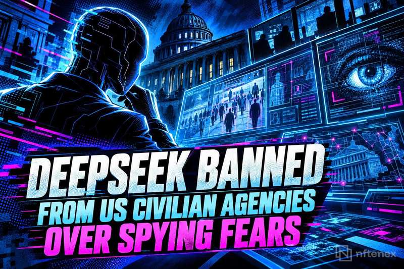 DeepSeek Banned From US Civilian Agencies Over Spying Fears