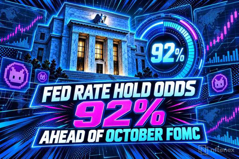 Fed Rate Hold Odds Reach 92% Ahead of October FOMC
