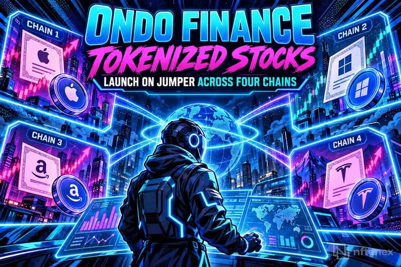 Ondo Finance Tokenized Stocks Launch on Jumper Across Four Chains