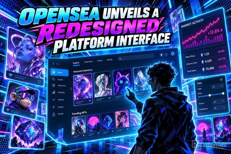 OpenSea Unveils a Redesigned Platform Interface