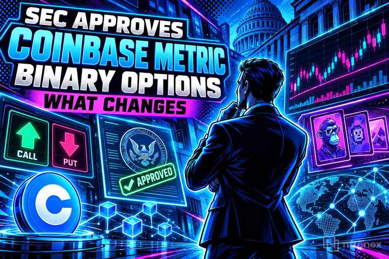 SEC Approves Coinbase Metric Binary Options: What Changes