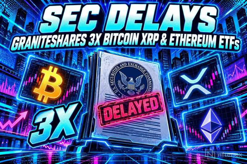 SEC Delays GraniteShares 3X Bitcoin, XRP and Ethereum ETFs