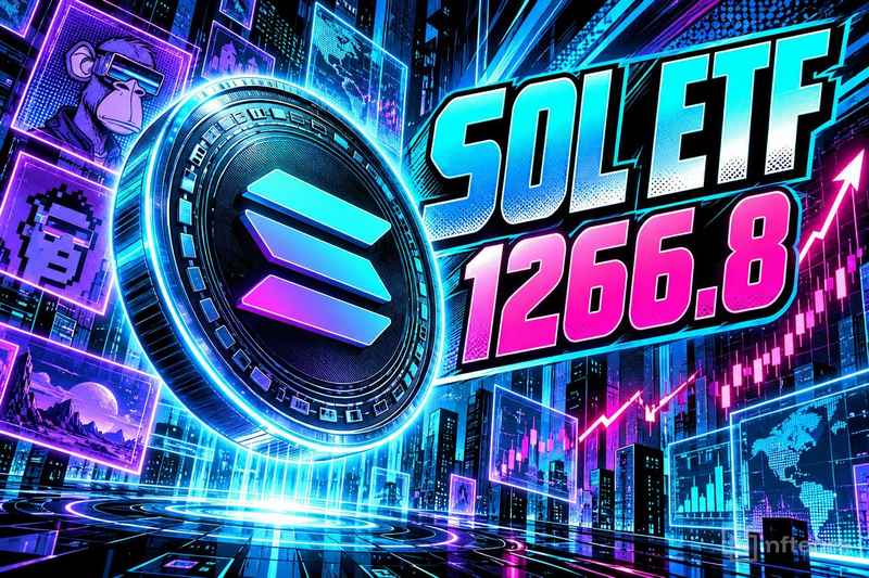 美国SOL现货ETF单日净流出1266.8万美元：资金动向解读