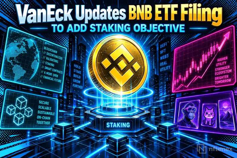 VanEck Updates BNB ETF Filing to Add Staking Objective
