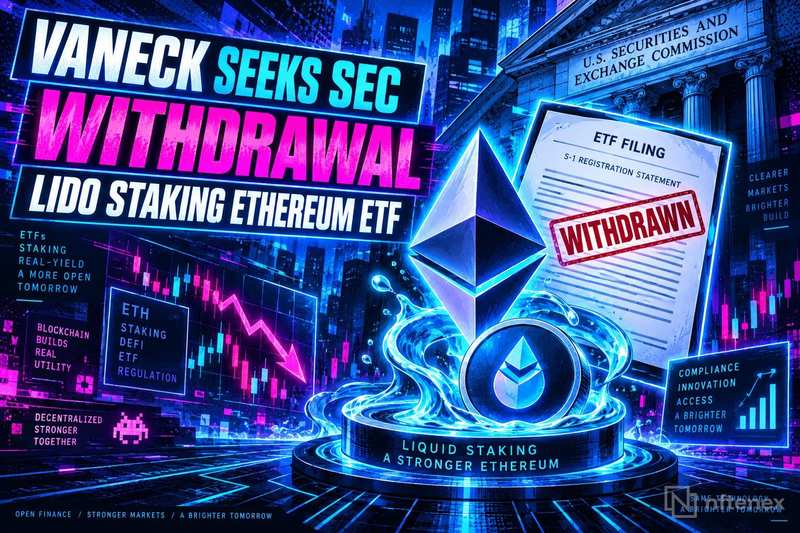 VanEck Seeks SEC Withdrawal of Lido Staking Ethereum ETF Filing