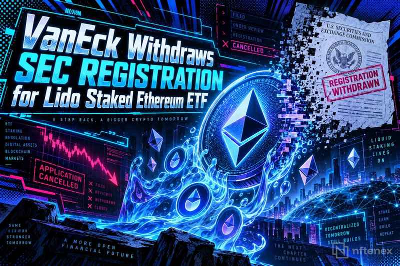 VanEck Withdraws SEC Registration for Lido Staked Ethereum ETF