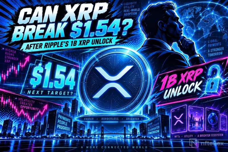 Can XRP Break $1.54 After Ripple’s 1B XRP Unlock?